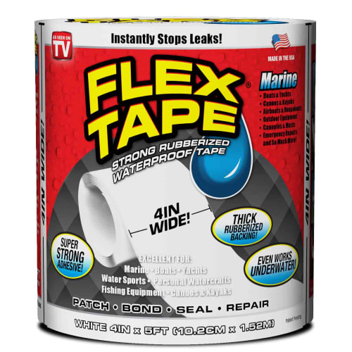 Cinta de reparación de uso general Flex Seal, transparente